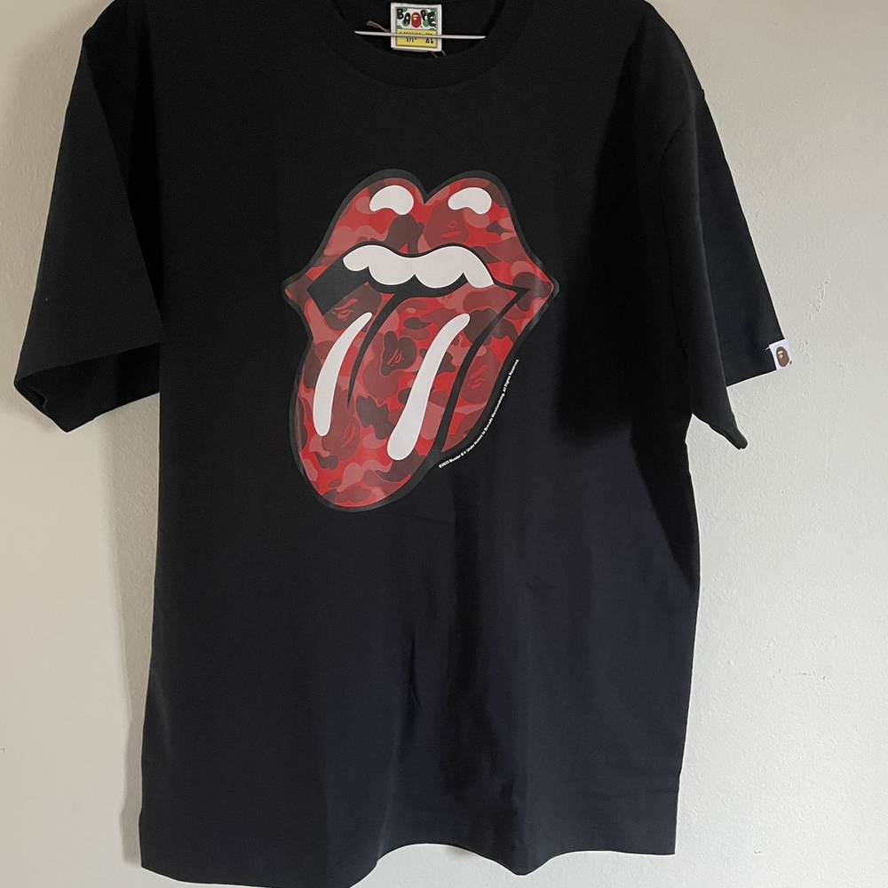 Bape x Rolling Stones Short Sleeve Tee
